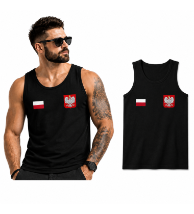tank-top patriotyczny Godło